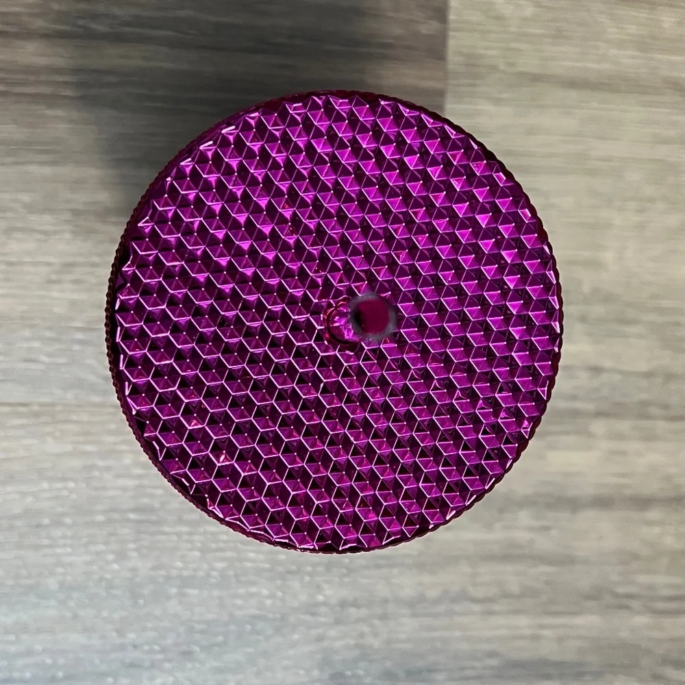 Starbucks Holiday Pink Metallic Studded Grande Tumbler Limited Edition